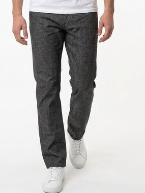 J BRAND Men's Kane‎ Straight Fit Stretch Gray Jeans Size 30 5-Pocket mélange